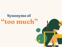 Synonyms of “too much”